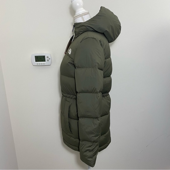 The North Face Women's Ux Down Parka Hooded Puffer New Taupe Green S M L XL XXL - Picture 3 of 14